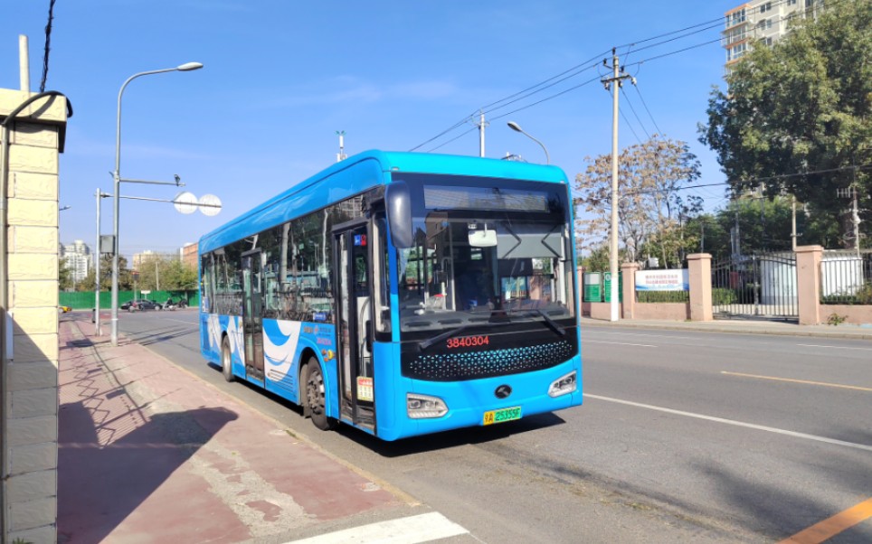 北京公交专13路原速pov