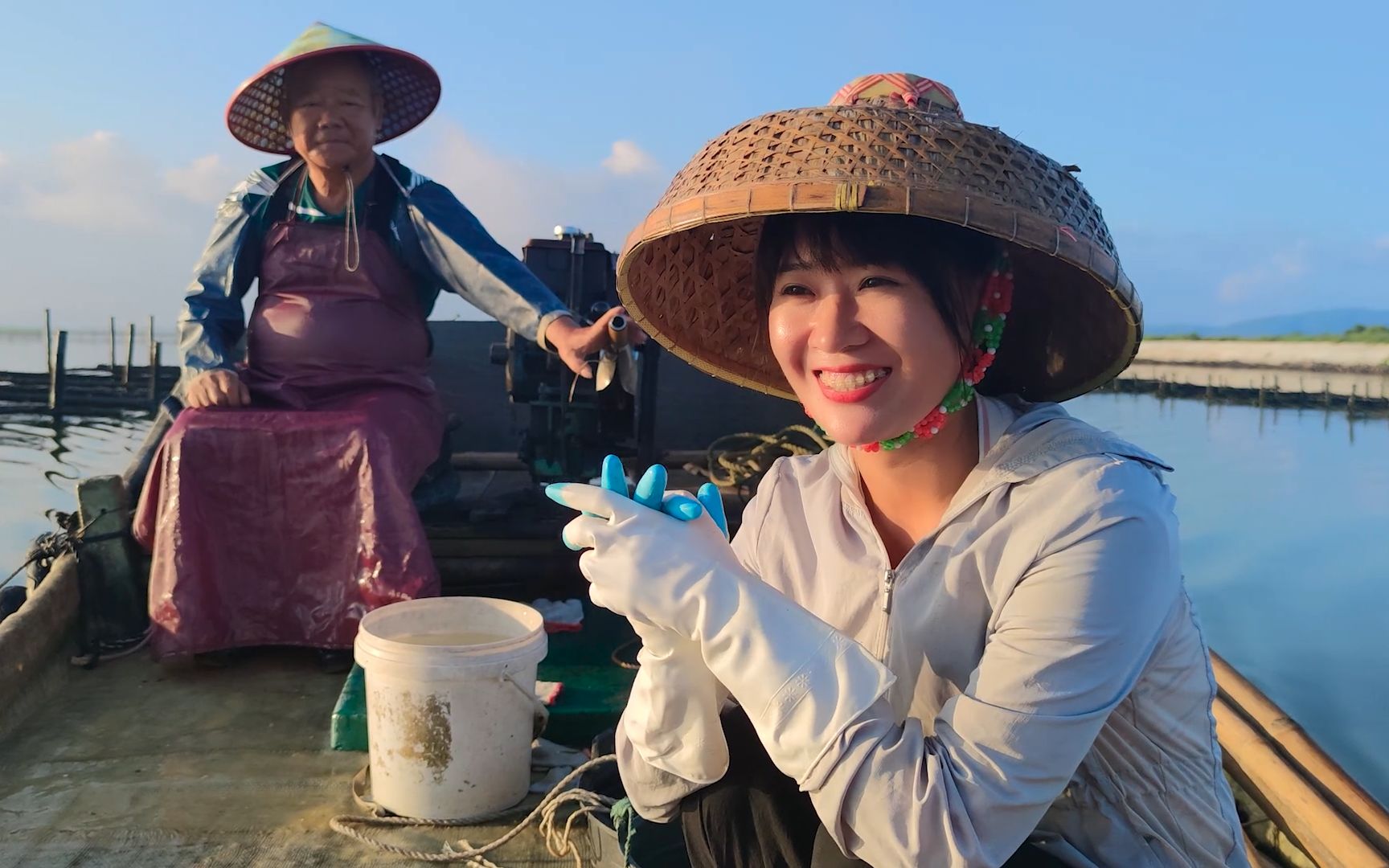 开海第一天,阿渔妹带帅哥美女连夜出海,鱼货全部被大老板承包了