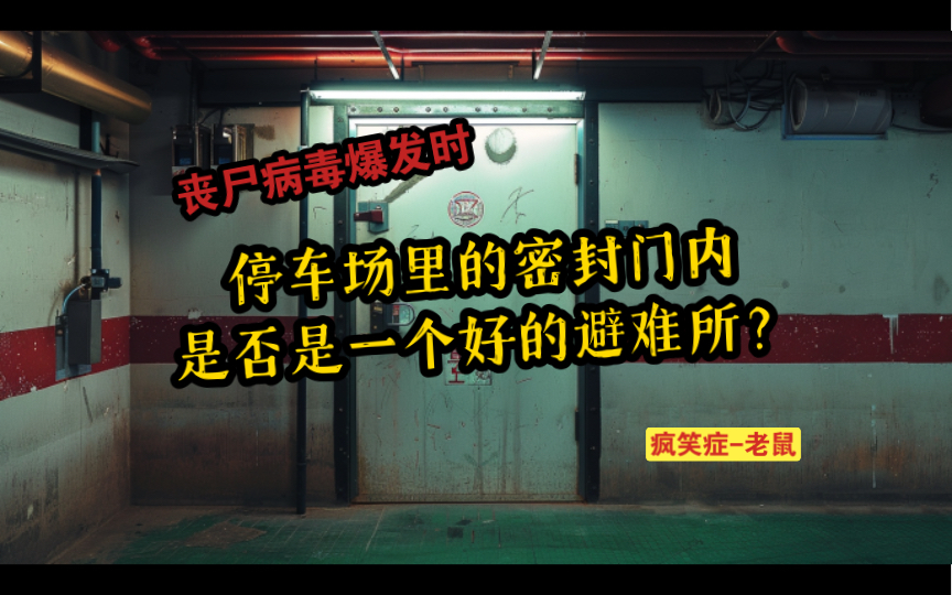丧尸病毒爆发时,停车场里的密封门内是否是一个好的避难所?疯笑症-老鼠(上篇)-黑色的造梦貘-黑色的造梦貘-哔哩哔哩视频