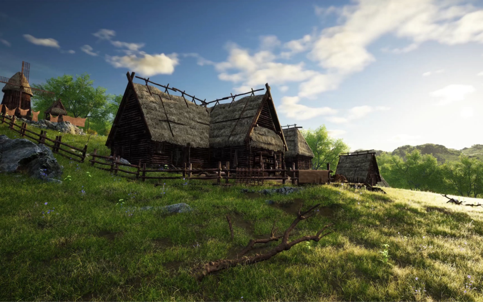 ue4 开放世界场景