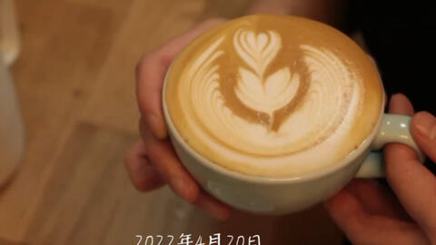22年4月日的咖啡和咖啡拉花 哔哩哔哩