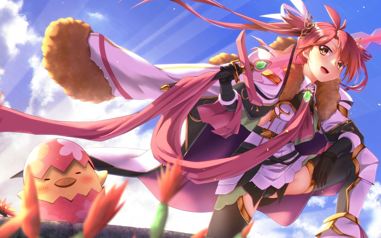 【美少女花骑士】事实证明四保一之间也是有差距的.