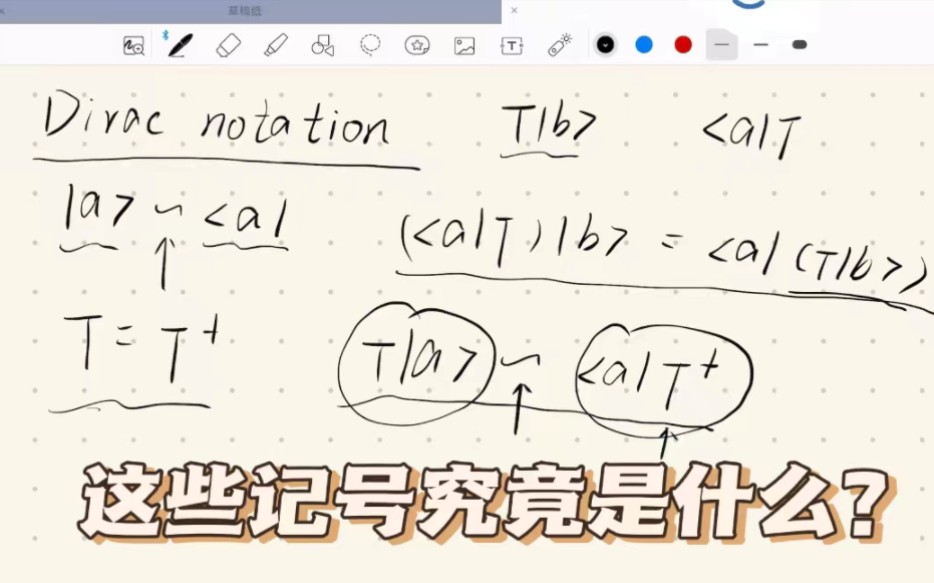 什么是狄拉克记号?——简介狄拉克记号的具体含义哔哩哔哩bilibili