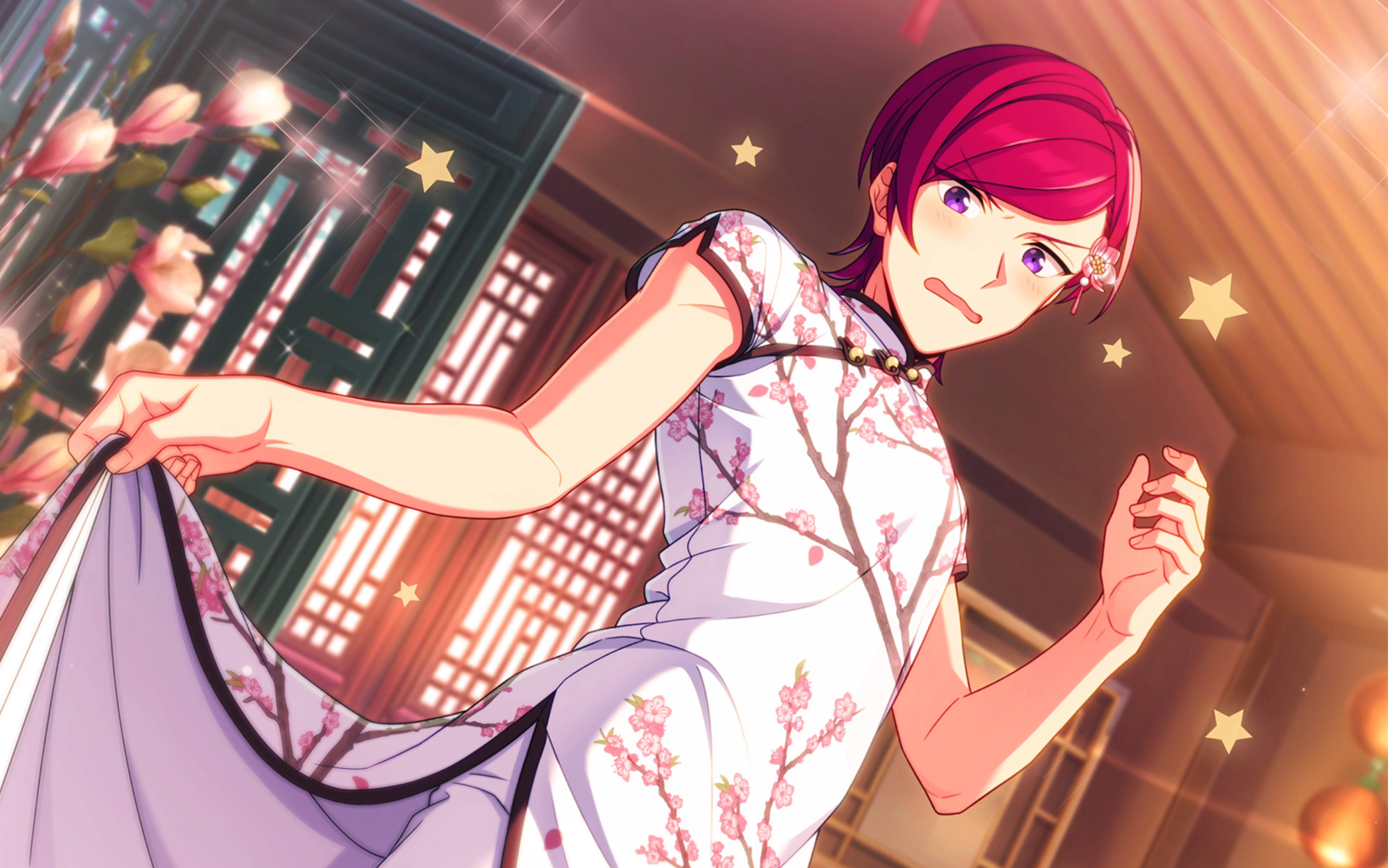 heliosr这是你们要看的女装旗袍大佬我直呼嗨老婆旗袍marionren卡面及