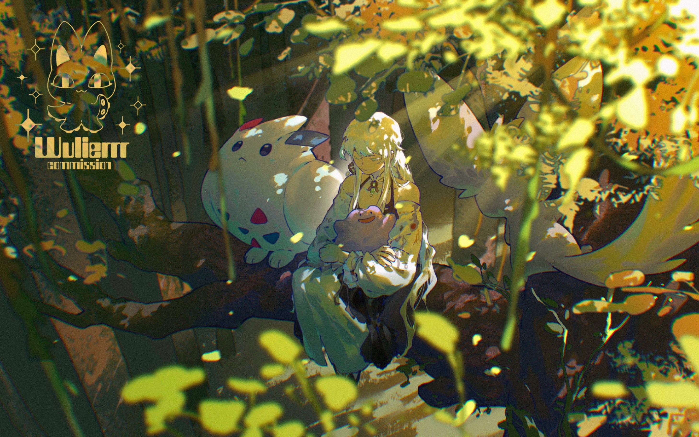 【宝可梦】林间稿件过程展示