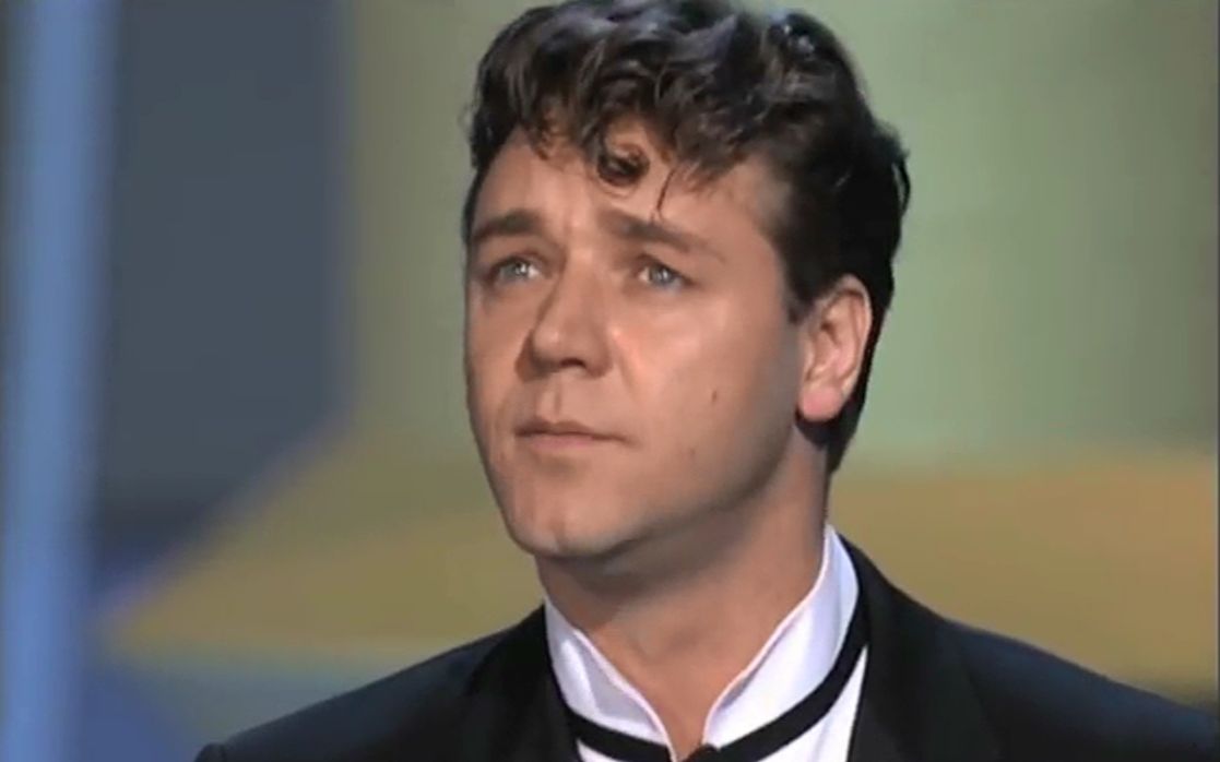 【自译中字】罗素克劳 2001年奥斯卡最佳男主角获奖感言