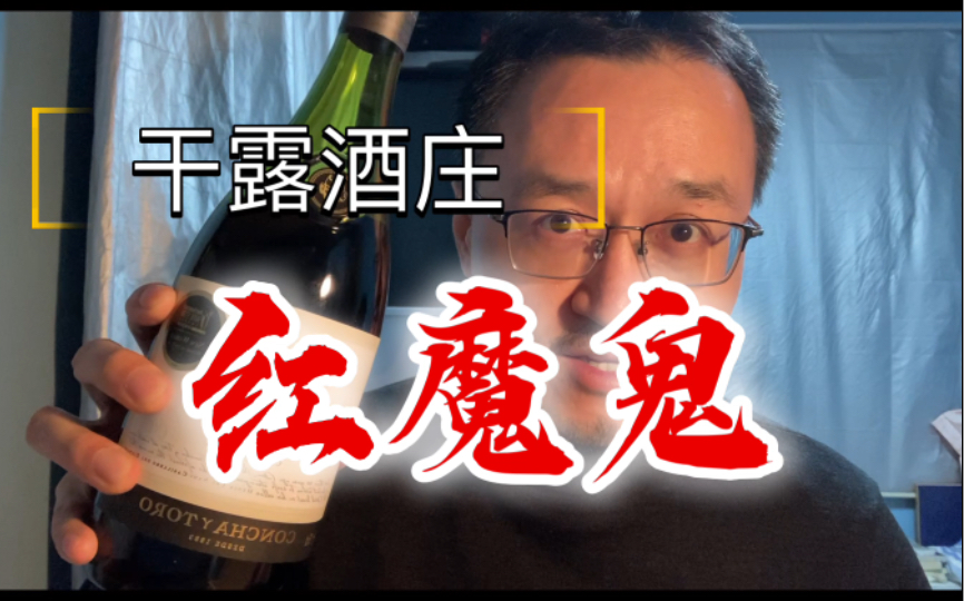 干露酒庄红魔鬼葡萄酒,西拉单酿,这酒怎么样,听套哥侃一下哔哩哔哩bilibili