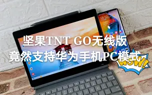 Télécharger la video: 熊小白玩数码：坚果TNT GO无线版！支持华为手机的电脑模式