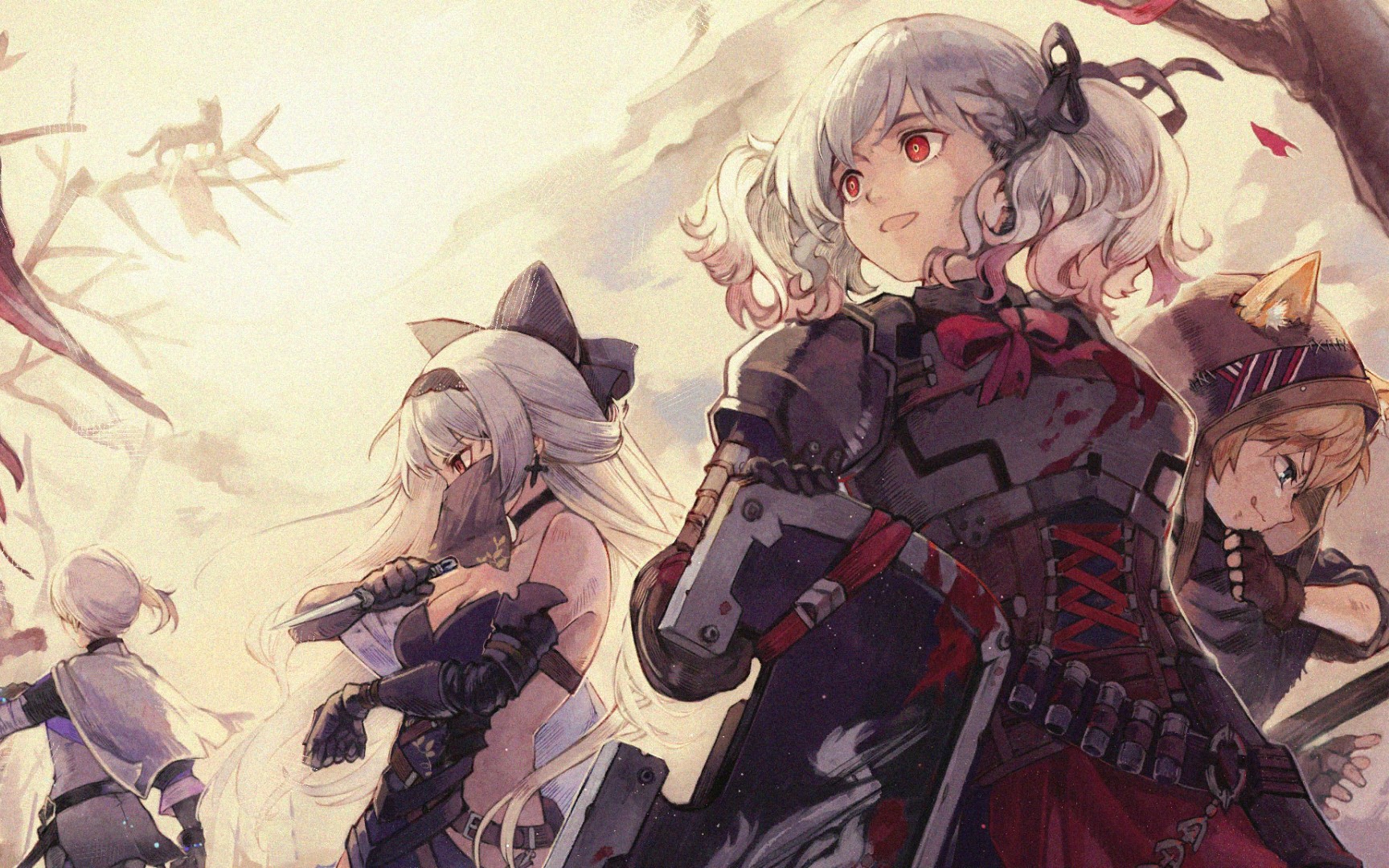 少女前线2019年暗黑迷宫装扮哥布林猎手塞布丽娜战斗特效