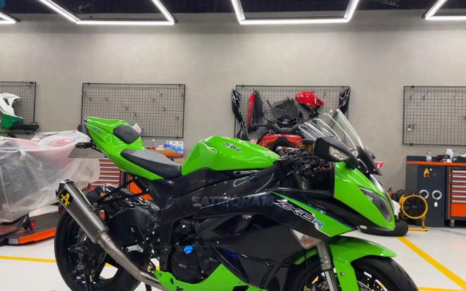 老款川崎636改装箭牌排气