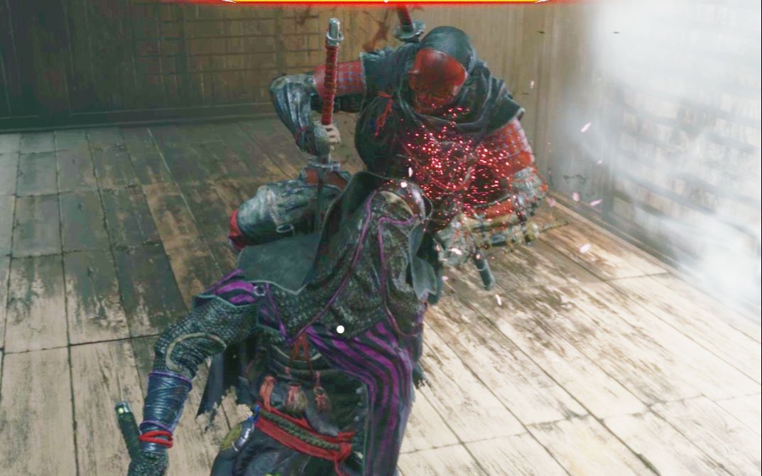 只狼对战天守阁忍者孤影众忌手无伤