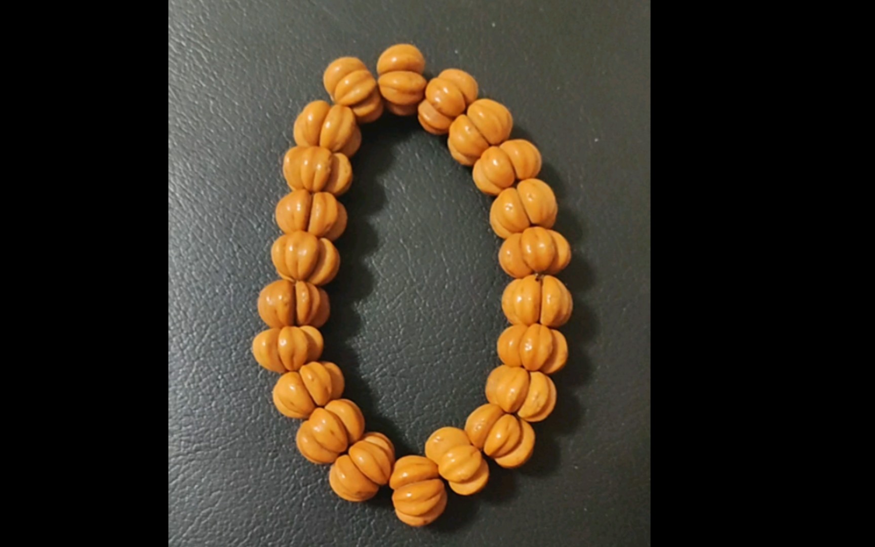 五福籽单圈手串盘完中