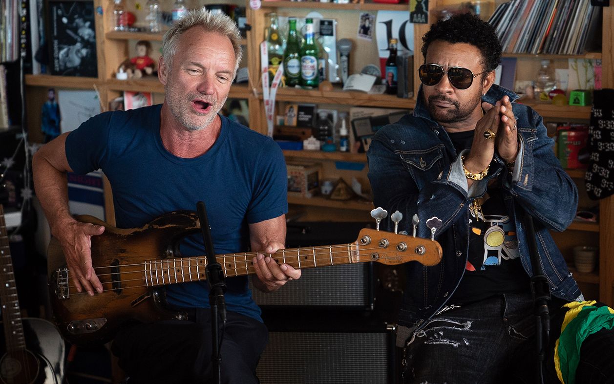 [图]Sting & Shaggy - 2019 NPR小桌音乐会 | NPR Music Tiny Desk Concert