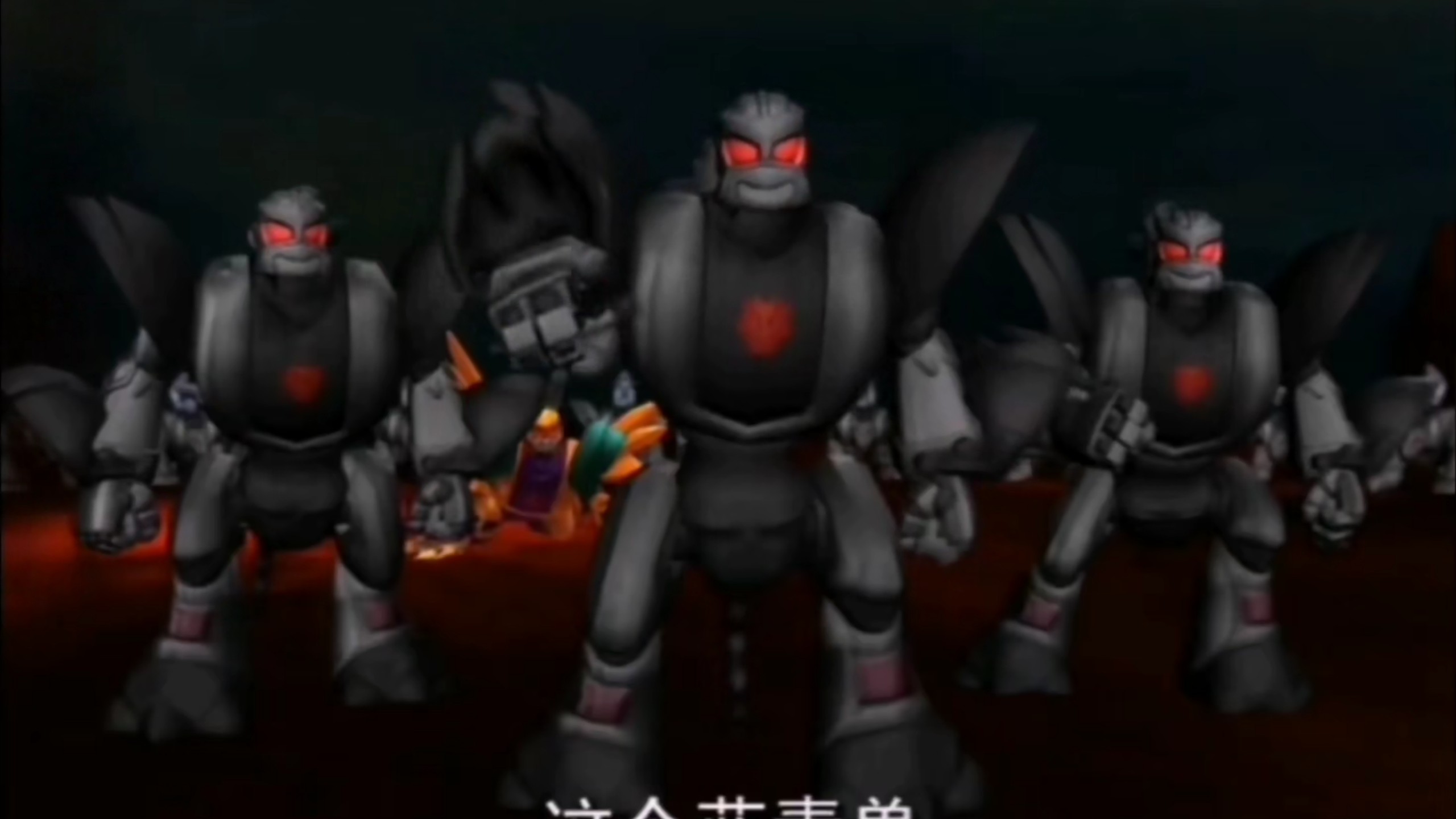 产生虚伪的象征,黄昏见证真正的信徒,导演直接给这三只黑豹上油漆吧!