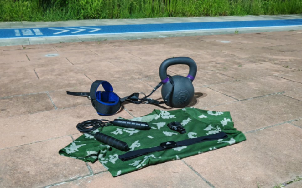 20公斤壶铃抓举,光环,颈屈伸/单摇