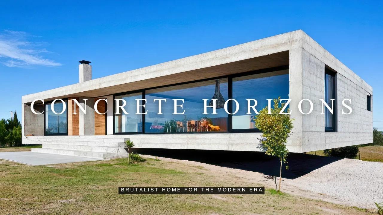 室内外设计The Rise of Brutalist Home for Modern Living: Raw Beauty Meets Sustainabil哔哩哔哩bilibili