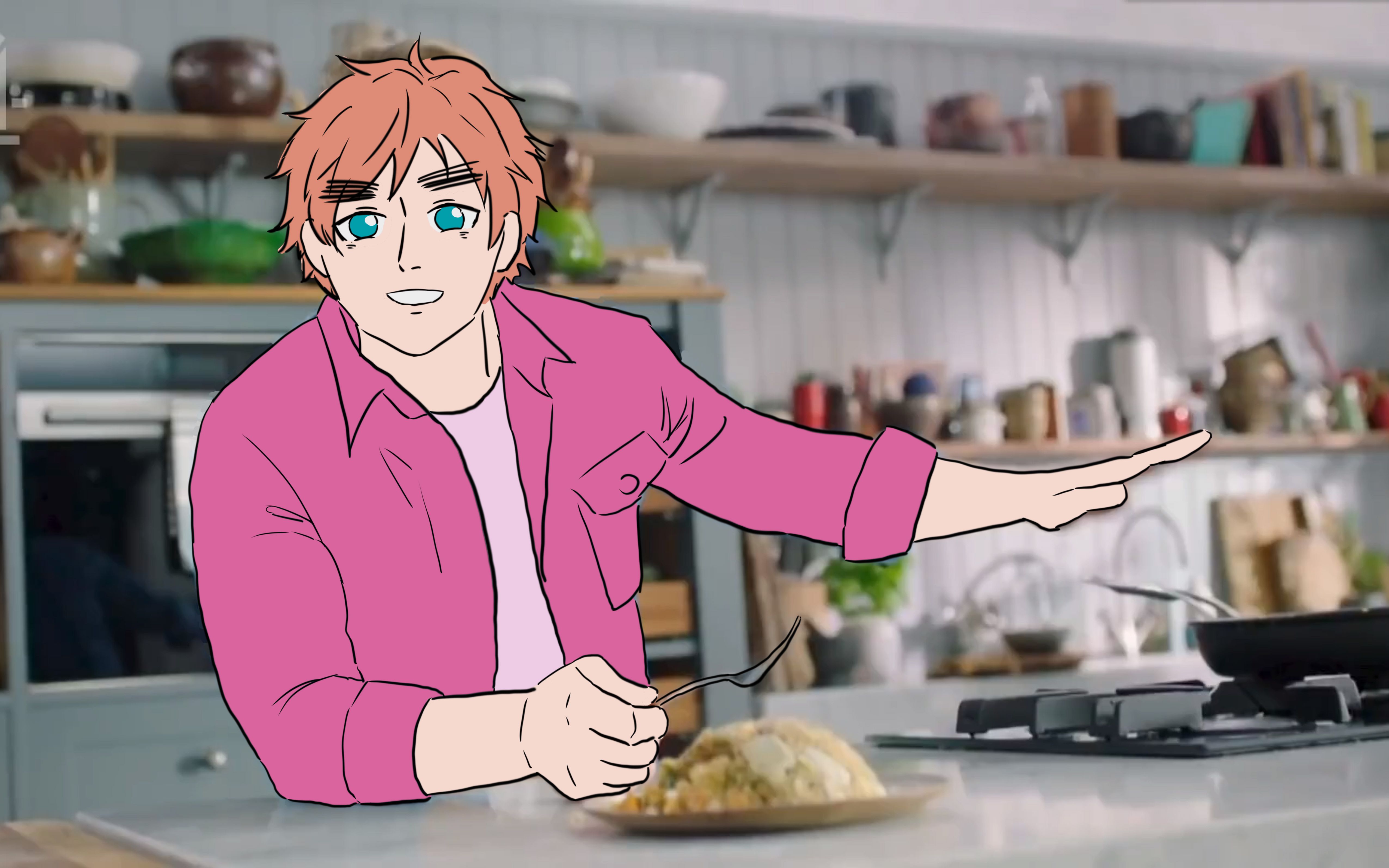 aph手书阿耀吐槽眉毛家如何做蛋炒饭奥利弗篇