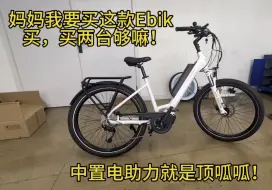 Download Video: Ebike中置电助力，为什么这种更符合国标的电动车没有普及？