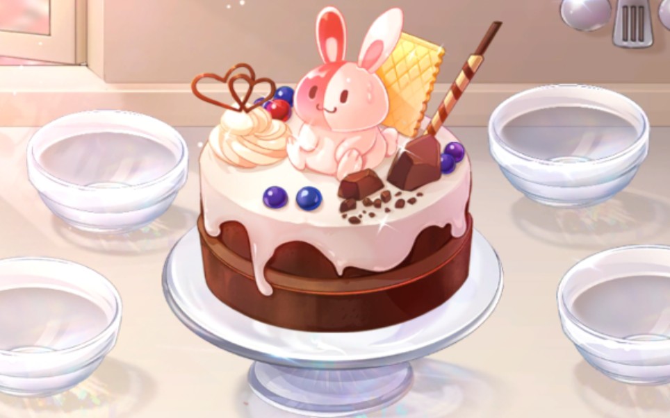 艾因兔子蛋糕卡面图片