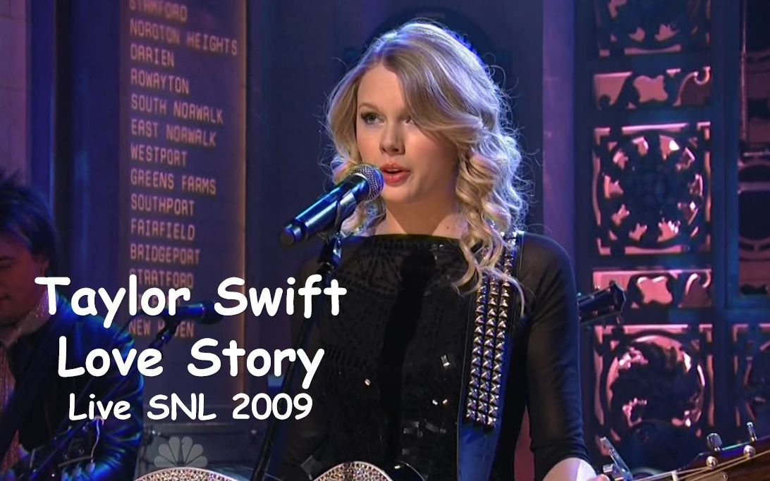 【乡村爱情故事】Taylor Swift  Love Story 2009哔哩哔哩bilibili