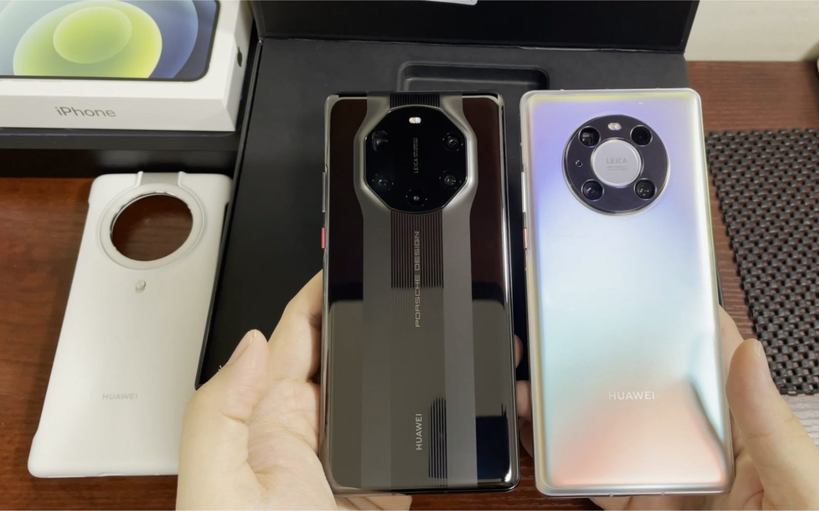 来囖华为mate40rs保时捷版开箱闲聊mate40pro银时