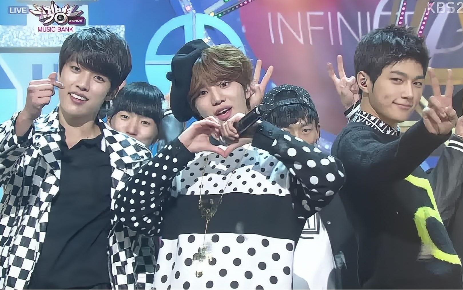 [图]Infinite F - Heartthrob (141205 KBS Music Bank)