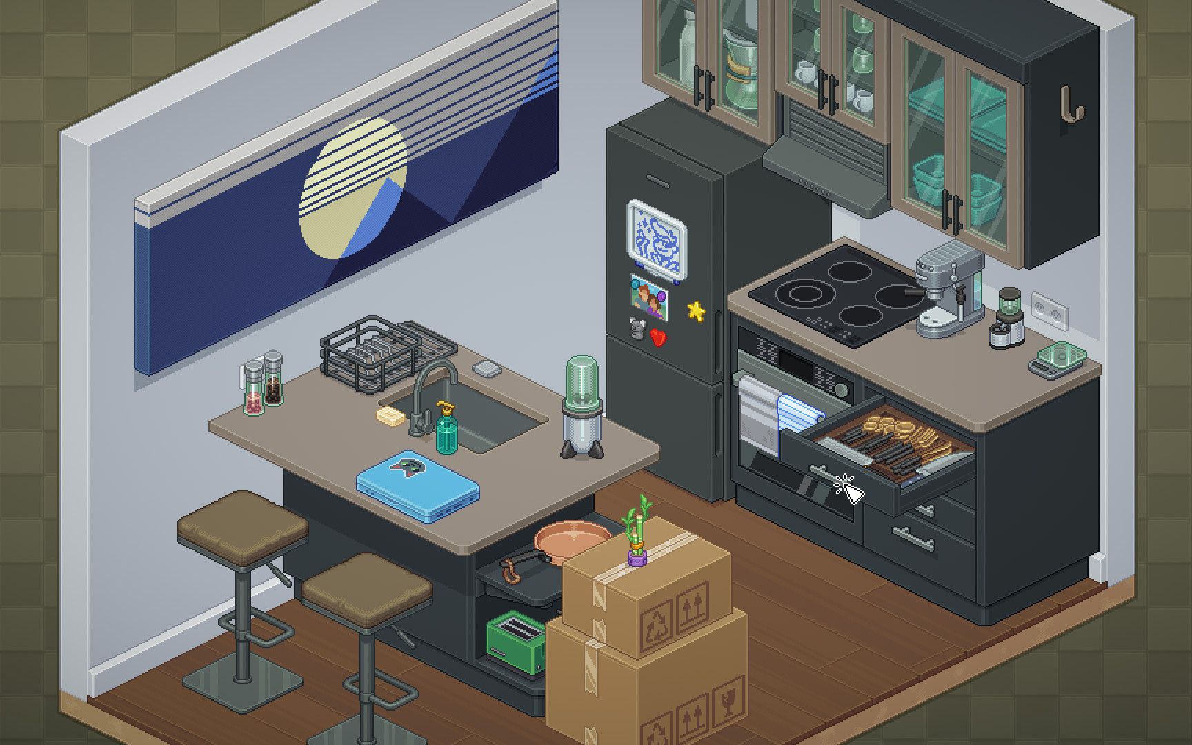 禅意益智游戏《unpacking》发售预告片公布_哔哩哔哩bilibili