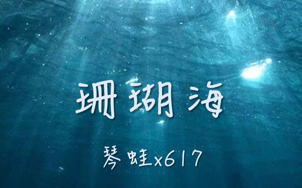 【口琴合奏】琴蛙x617—珊瑚海(附谱) 祝大家佳节愉快!哔哩哔哩bilibili