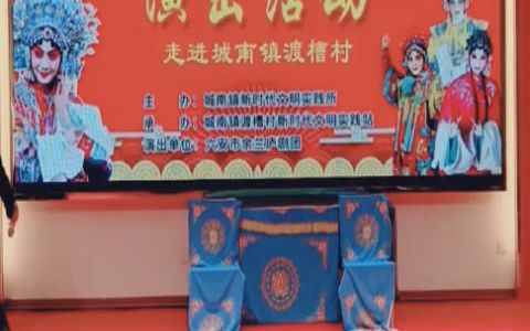 [图]【直播录屏】庐剧《休丁香》选段[会妙香] 表演：余兰、阎峰