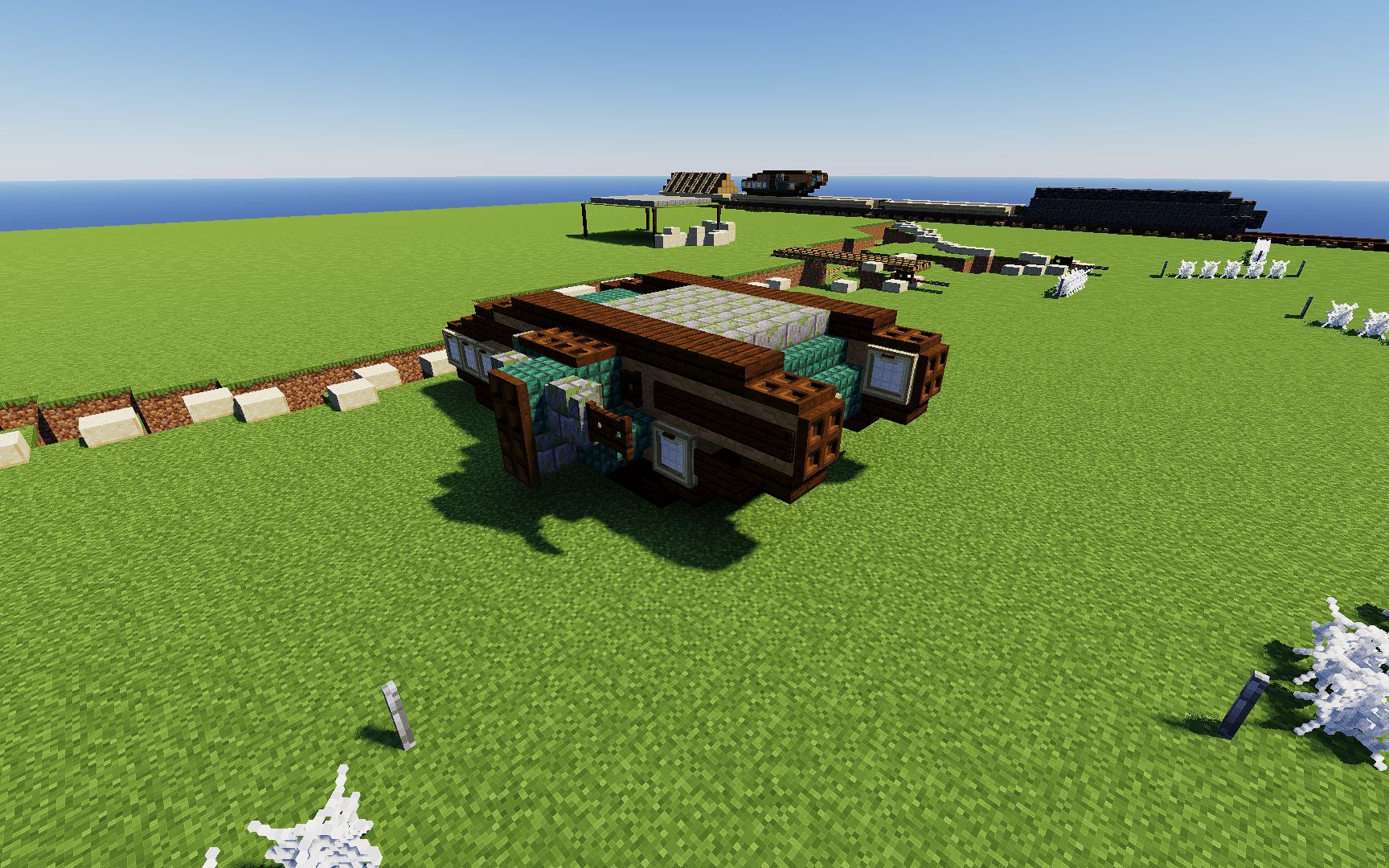 教你在我的世界中建造马克1型坦克