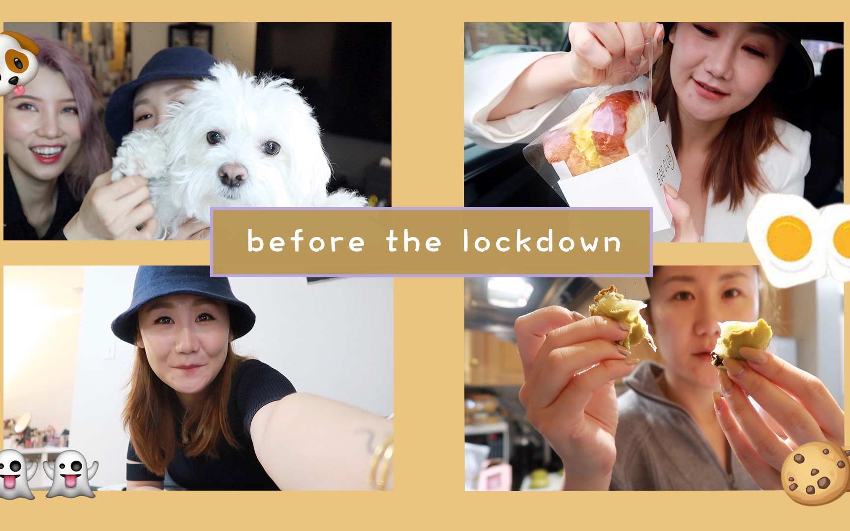 【Before The Lockdown】好些小快乐| SSENSE折扣开箱,粘假睫毛终极教程,一起包饺子做饼干哔哩哔哩bilibili