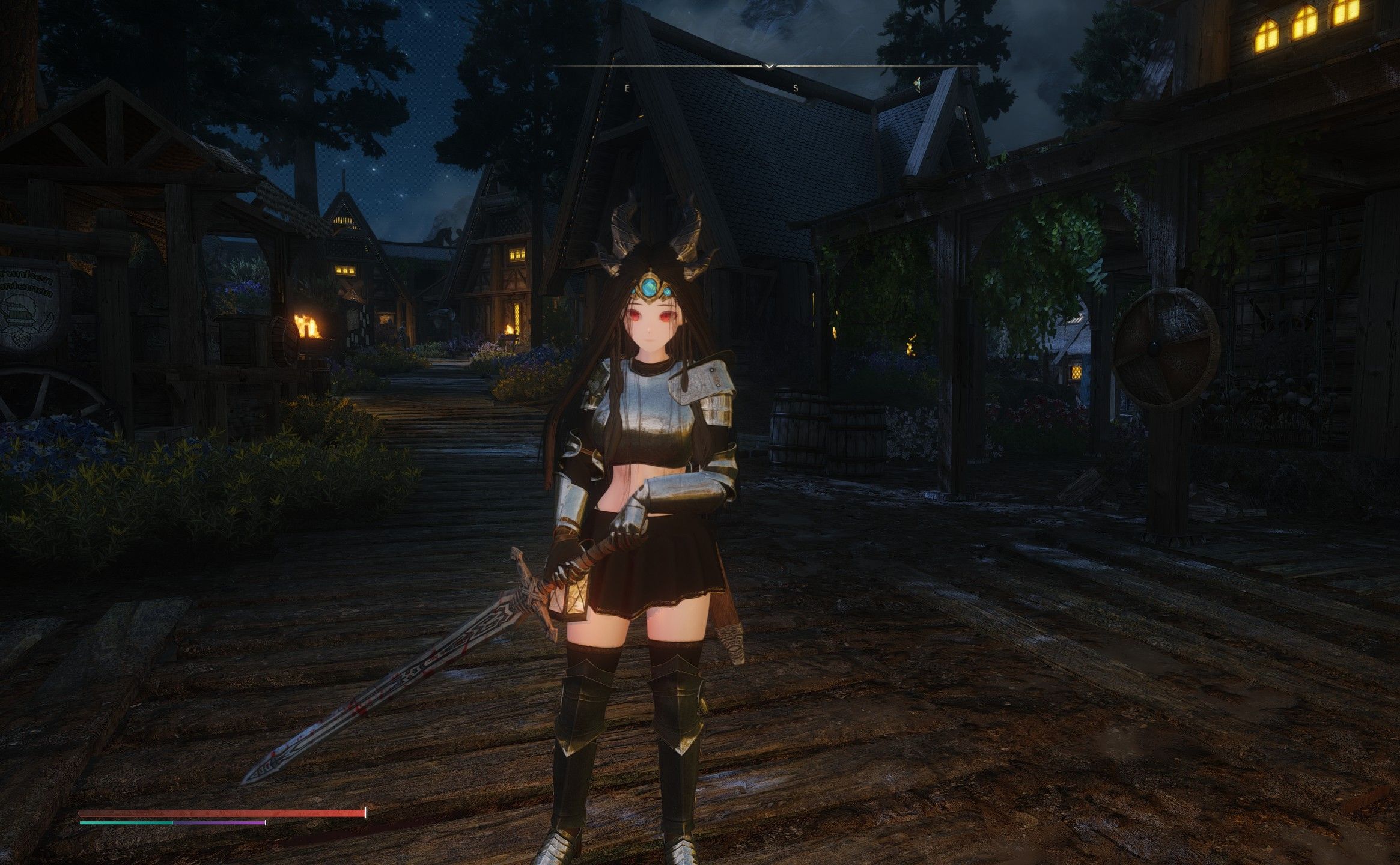 上古卷轴5龙娘在天际的冒险 新手女骑士探索迷城 20