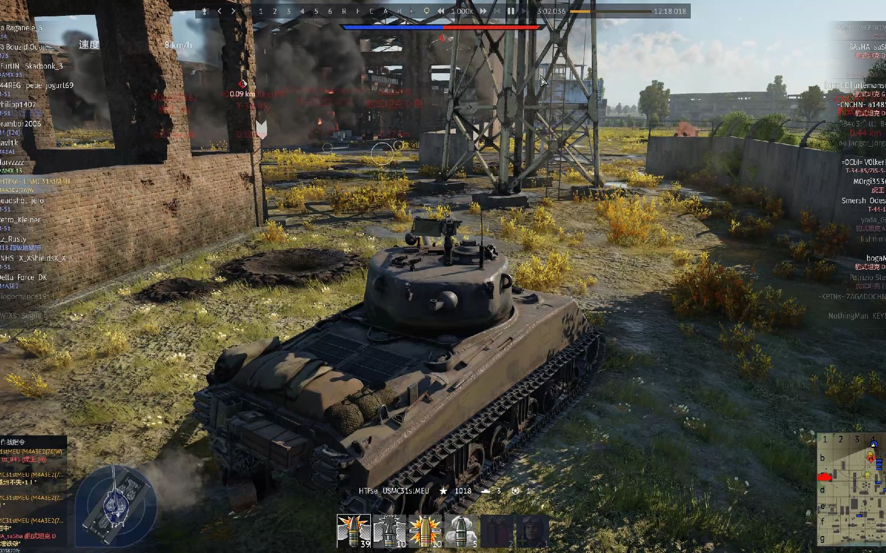 【战争雷霆】76酱爆7.0打出核弹