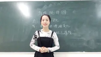小学数学考编面试（五下-折线统计图）