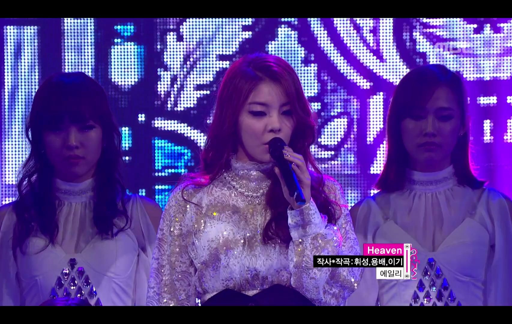 [图]（K-POP现场）Ailee -《 Heaven》, Music Core 20120324