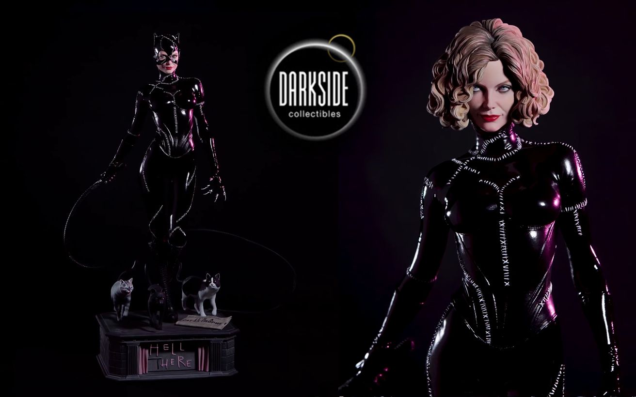 darkside collectibles studio 猫女 蝙蝠侠归来 雕像预告 michelle