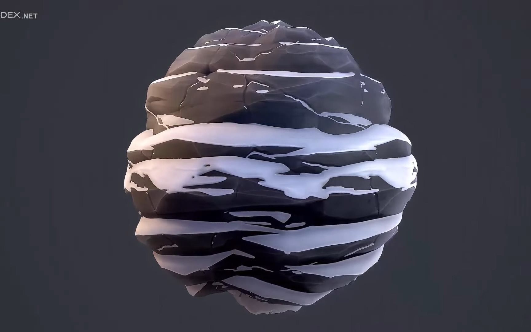 substancedesigner2020制作风格化雪悬崖材质全流程