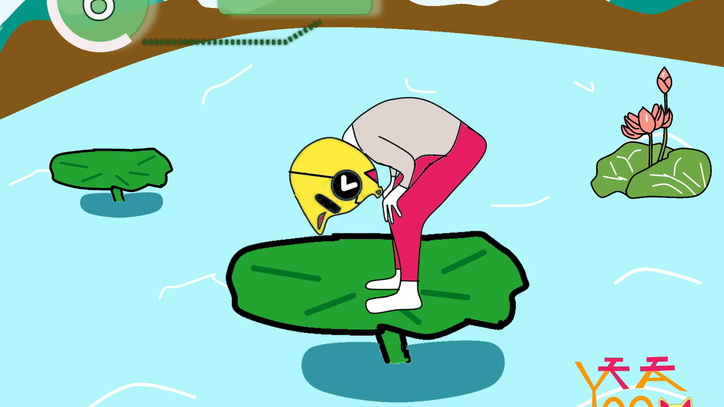 在家健身第八期屈膝猫伸展式