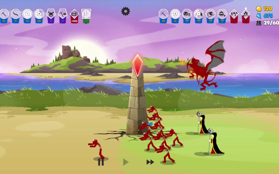 【火柴人战争遗产3】用日蚀压迫我是吧()