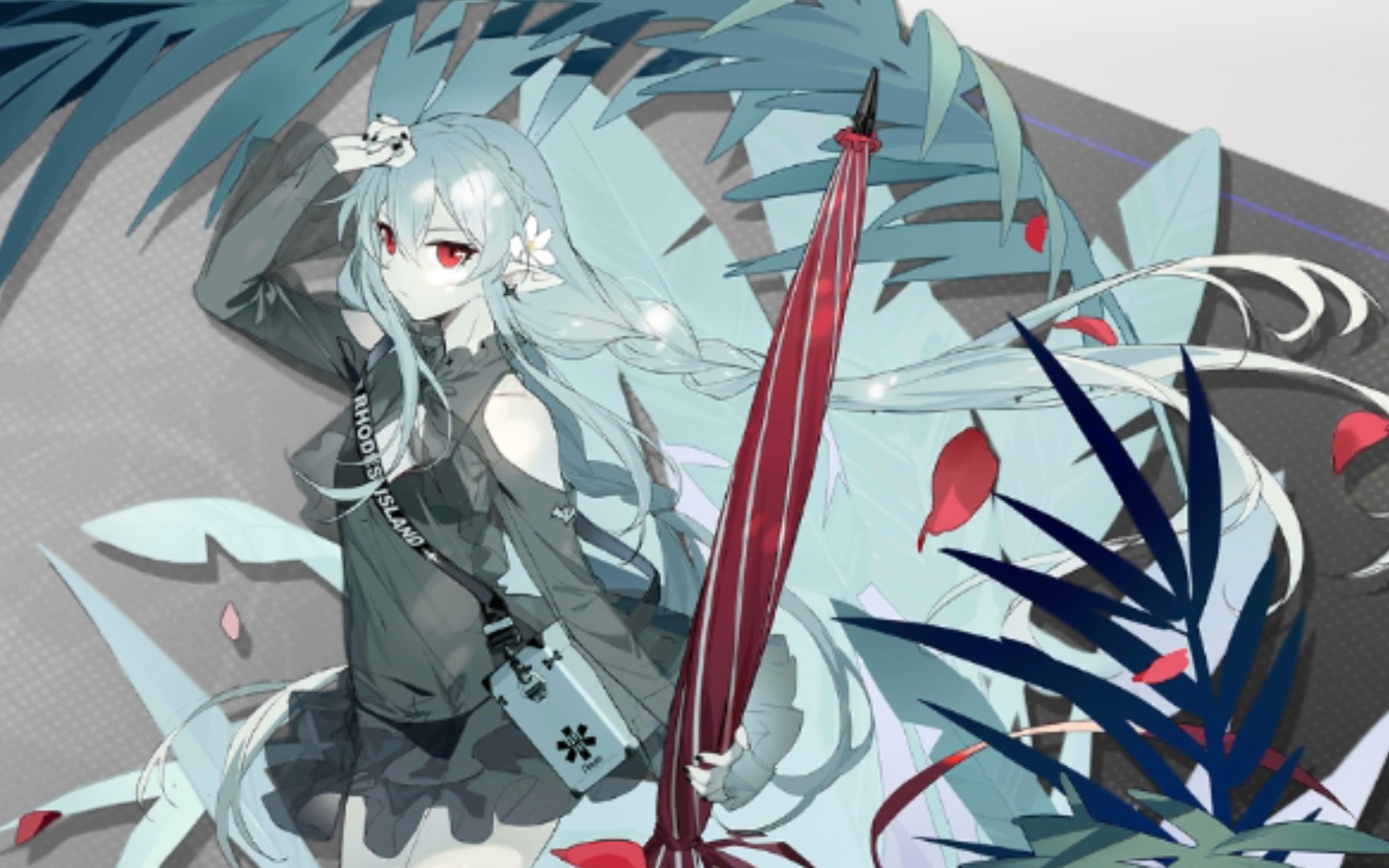 [明日方舟皮肤系列]华法琳-悠然假日hd31