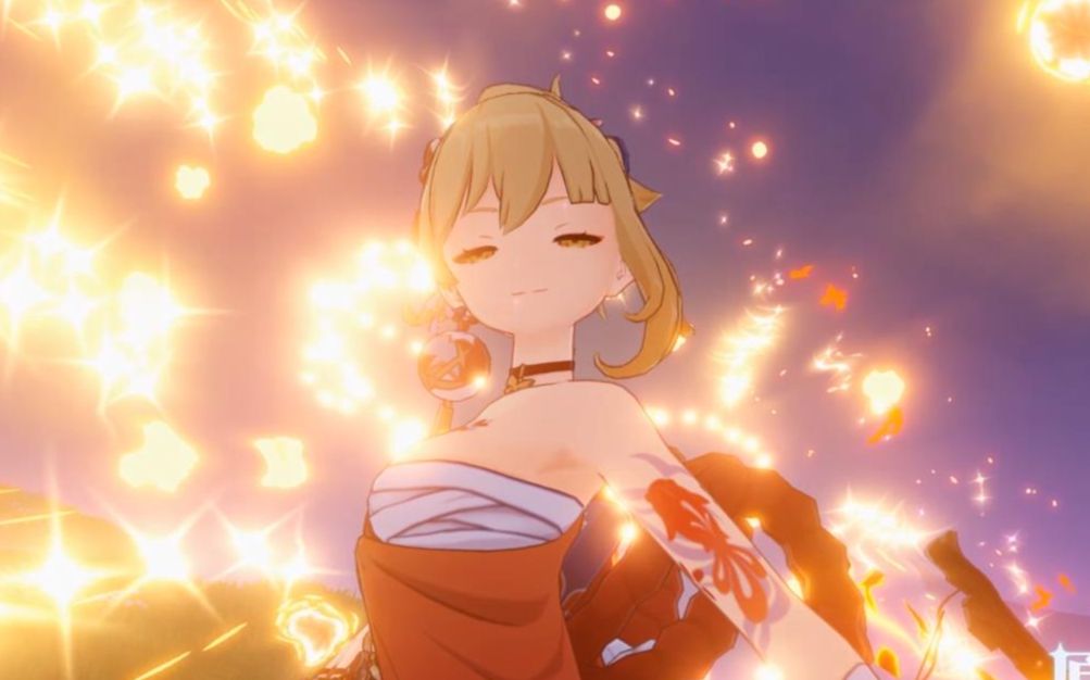 烟花来喽零命天空弓宵宫烟花武装39s击破123上半