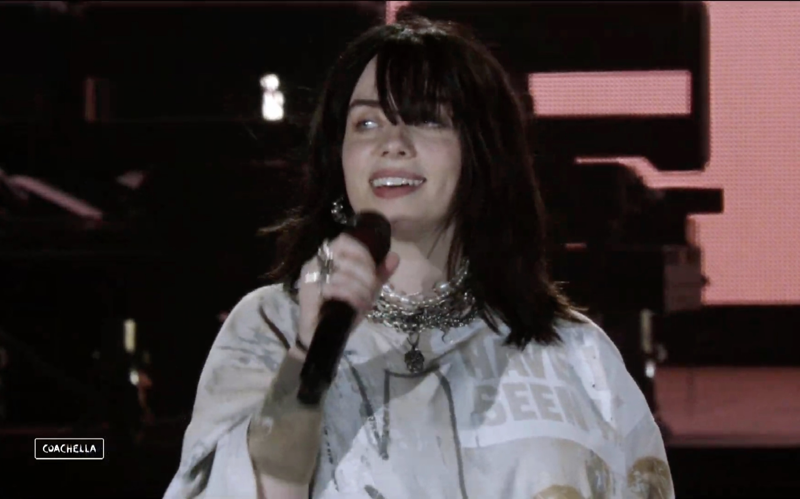 碧梨billieeilishhappierthanever2022科切拉coachella音乐节现场live