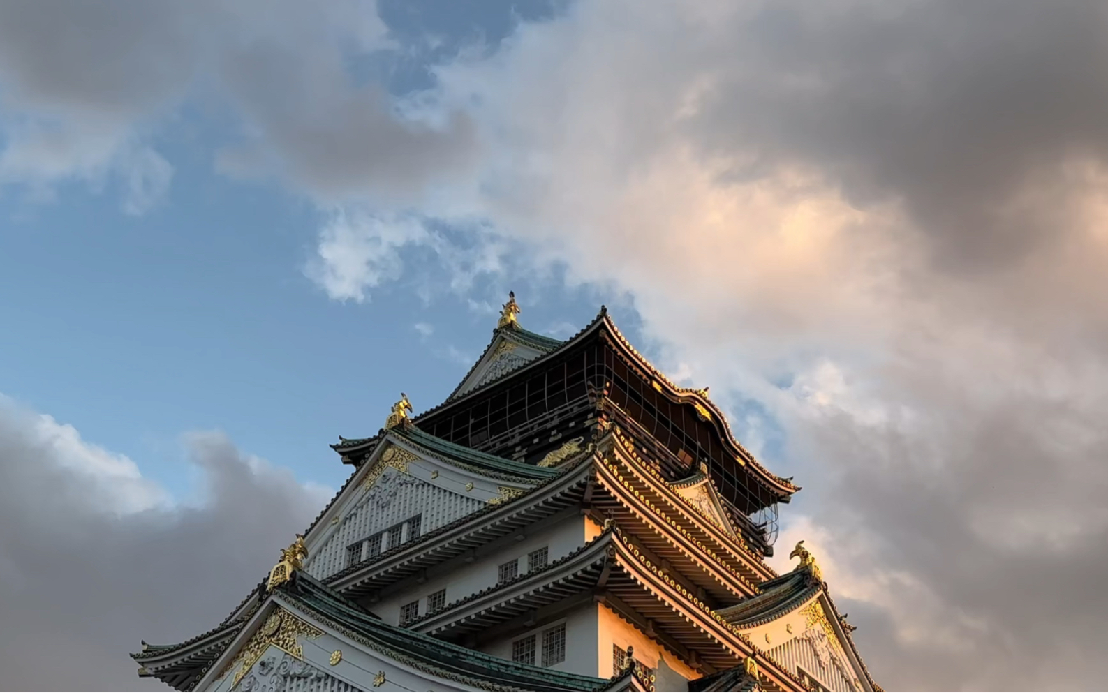 日本景点:大阪城天守阁