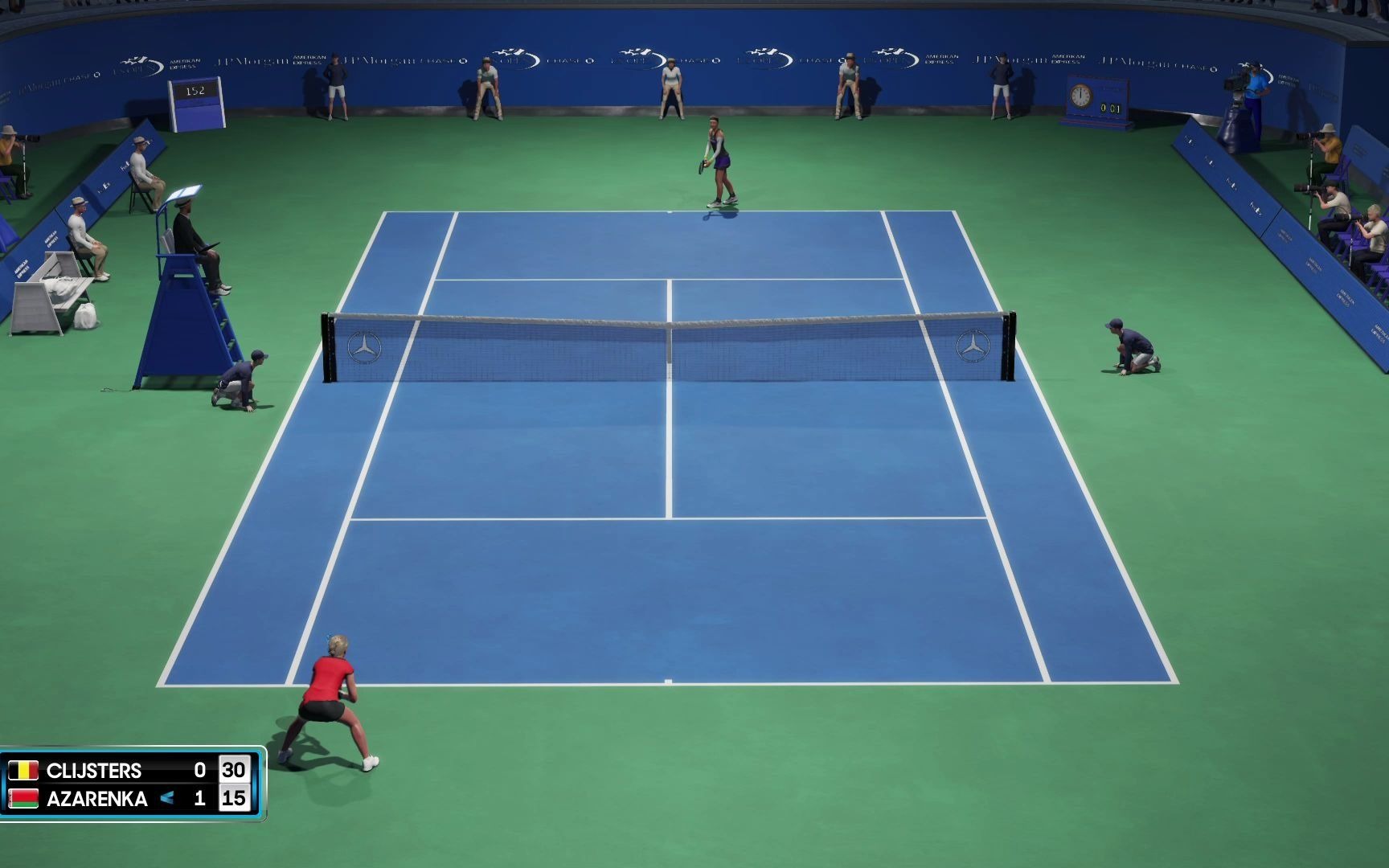 【aotennis2】曼哈顿经典赛 克里斯特尔斯vs 阿扎伦卡