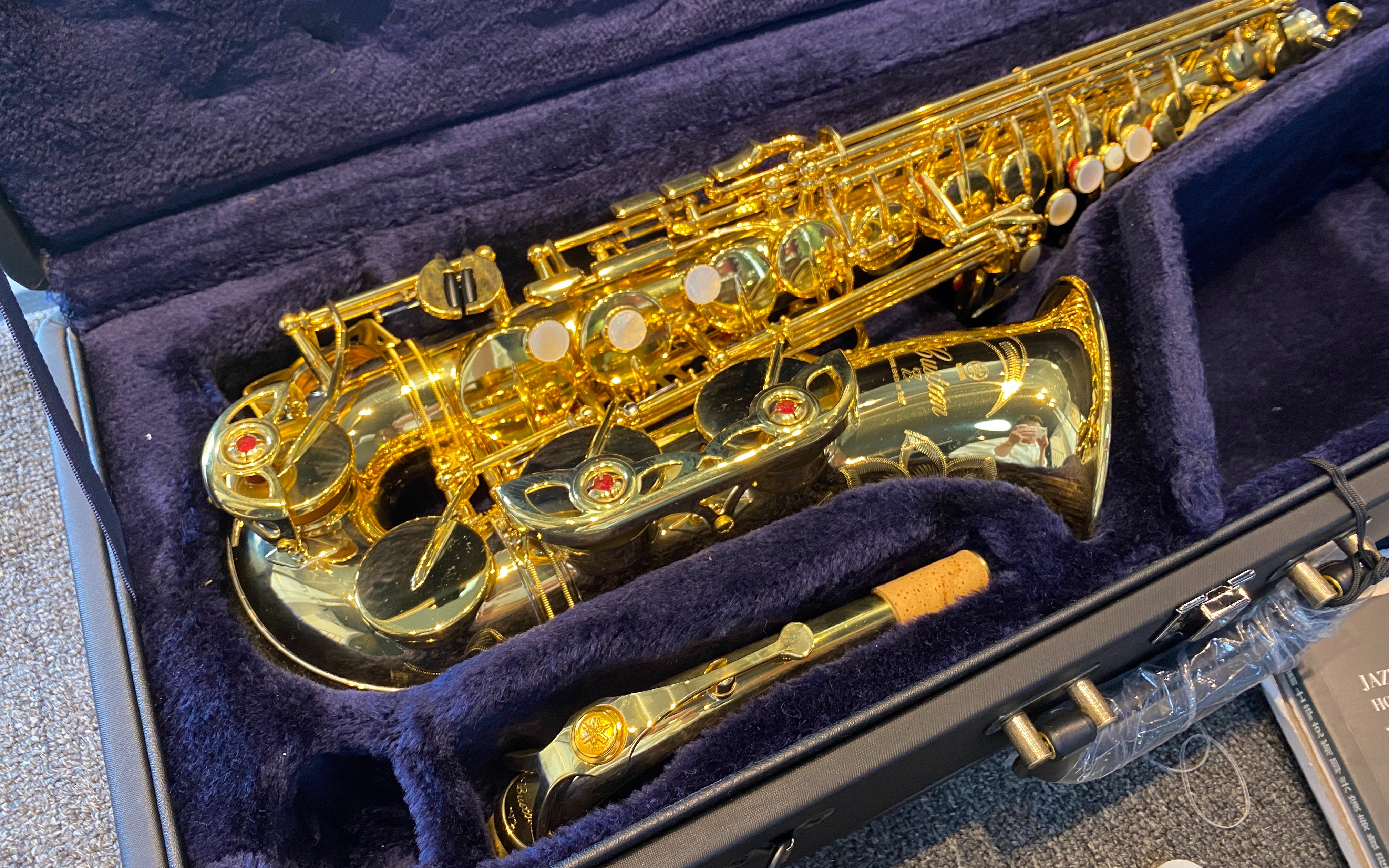 活动作品新管到手雅马哈yamaha82zul裸铜中音萨克斯