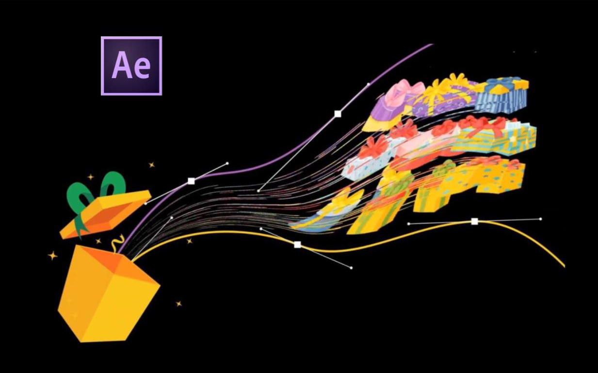 【AE教程】一个很有趣的AE拉伸和吸入特效,一学就会!哔哩哔哩bilibili