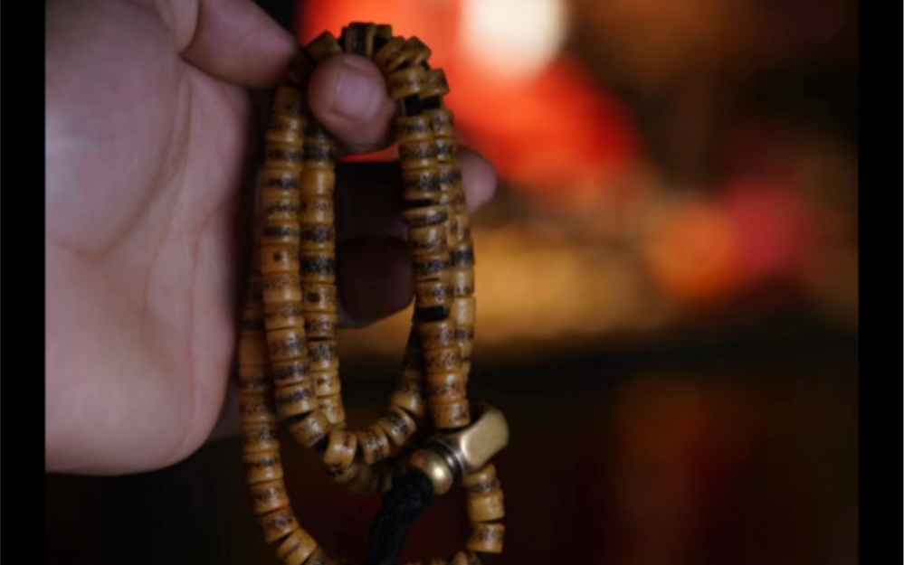 老嘎巴拉手串108颗