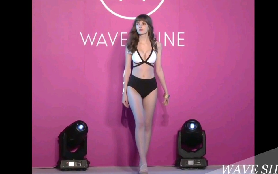 名模赖琳恩代言 泳装品牌WAVE SHINE 新品泳装秀哔哩哔哩bilibili