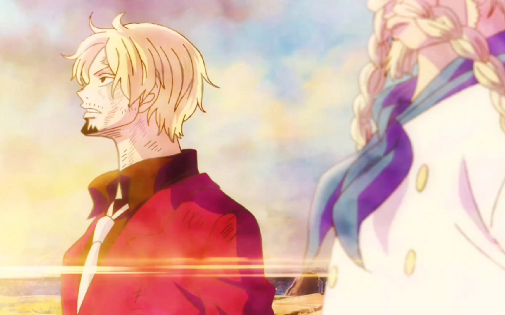 "剪掉多余部分"一口气看完《山治vs奎因》山治的踢技