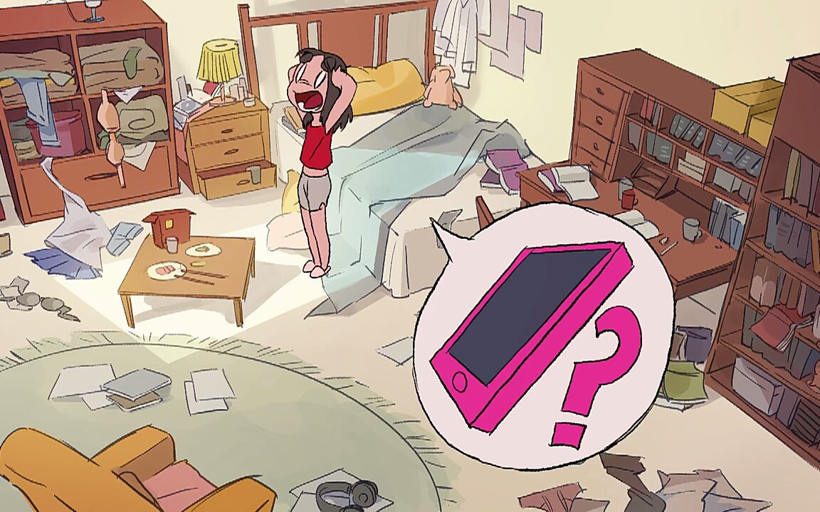 动画短片:我的手机又双叒叕找不到啦!